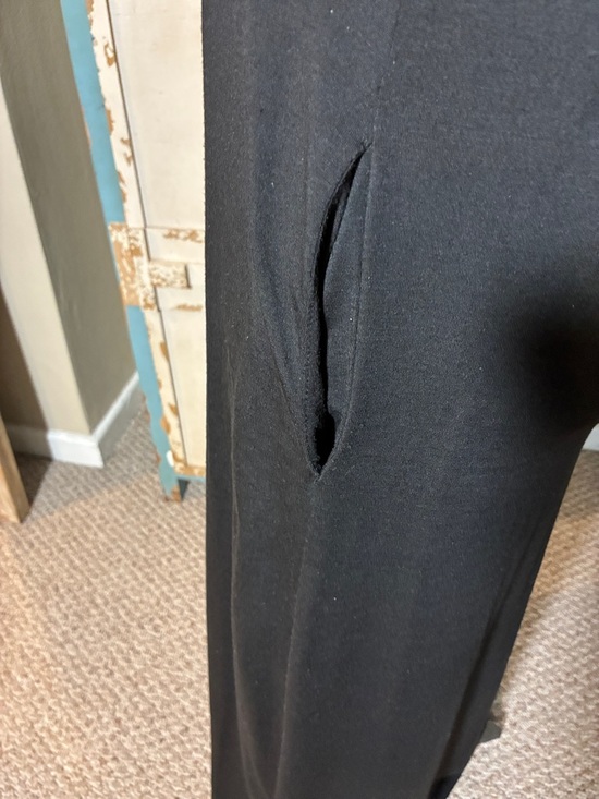 Sleeveless Black Maxi Dress. Size Small - Picture 5 of 7